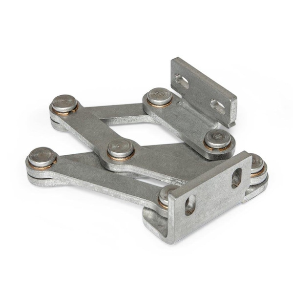 J.W. Winco Gn7231-Ni-40-L-Mt Multiple-Joint Hinge 7231-NI-40-L-MT - main